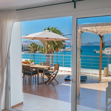 Attico Blu - Sea View Penthouse Lägenhet Kos Exteriör bild