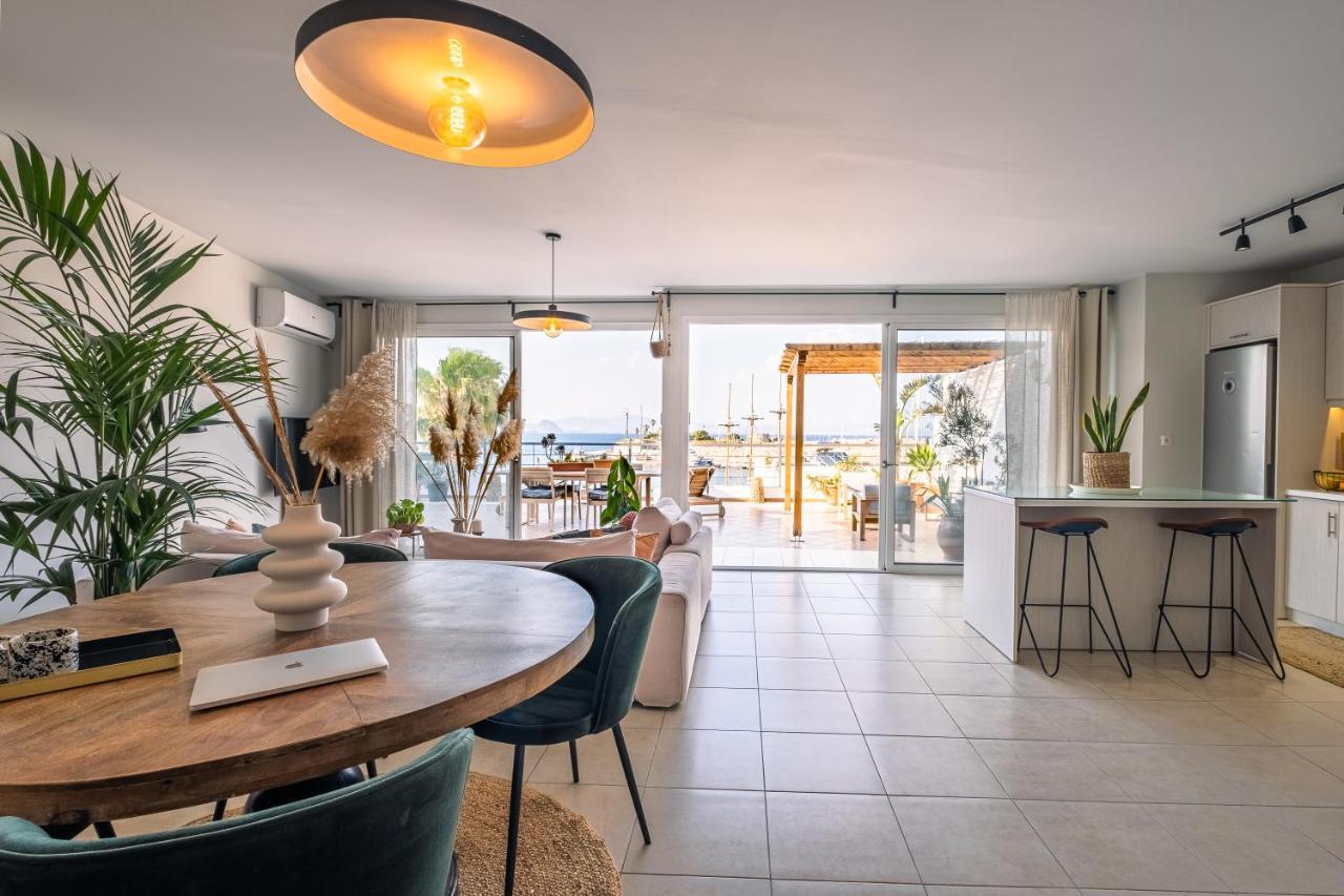 Attico Blu - Sea View Penthouse Lägenhet Kos Exteriör bild