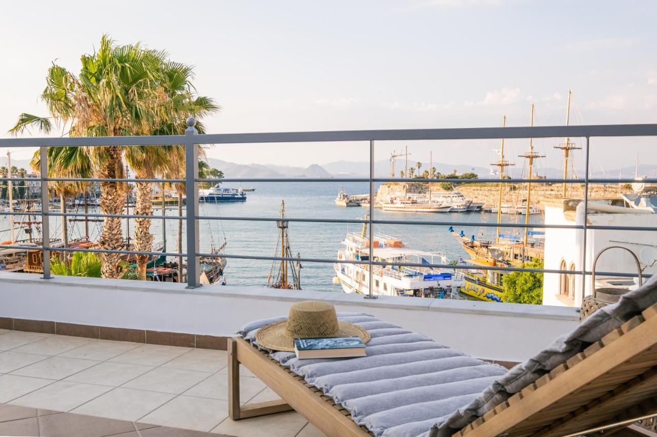 Attico Blu - Sea View Penthouse Lägenhet Kos Exteriör bild